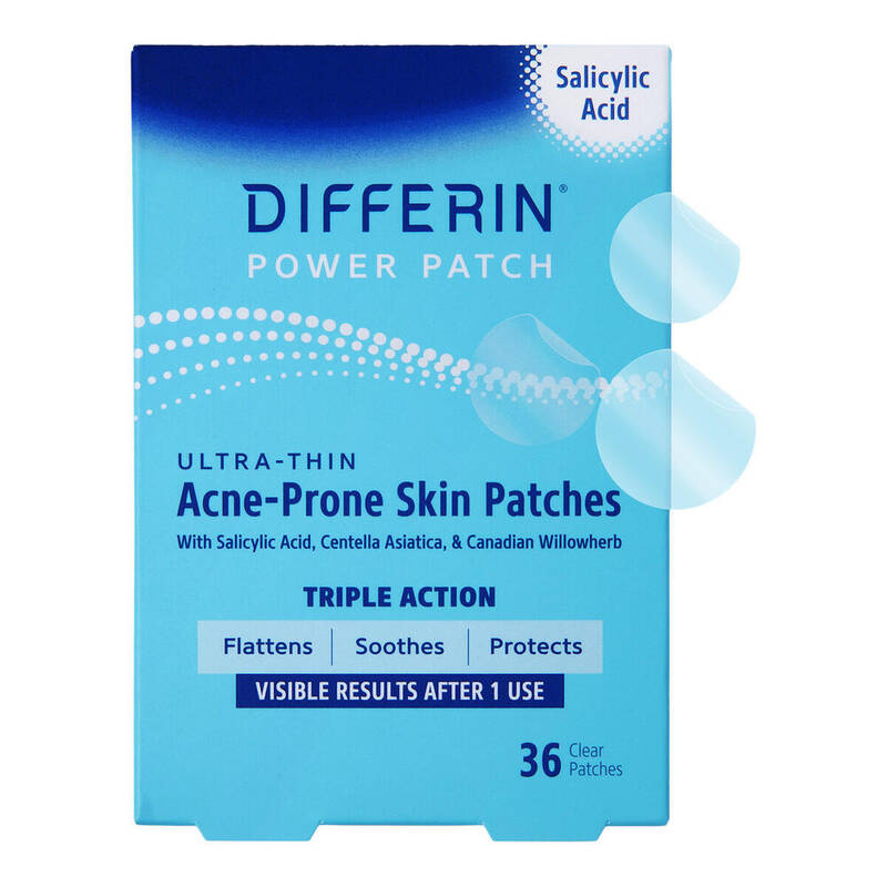 Differin Power Patch Ultra-Thin Acne-Prone Skin Patches 36 ct product package