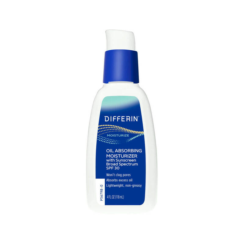 Differin Oil Absorbing Moisturizer SPF30 4 oz product package