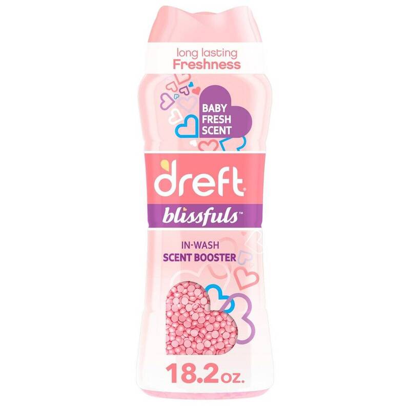 Dreft Blissfuls Baby Fresh In-Wash Scent Booster Beads 18.2oz product package