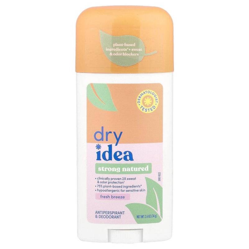 Dry Idea Strong Natured Plant-Based Invisible Solid — Fresh Breeze 2.6oz product package