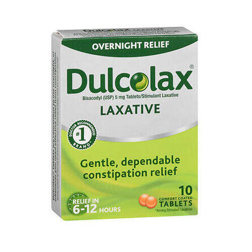 Dulcolax Stimulant Tablets 10 ct product package