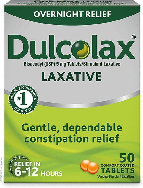 Dulcolax Stimulant Tablets 50 ct product package