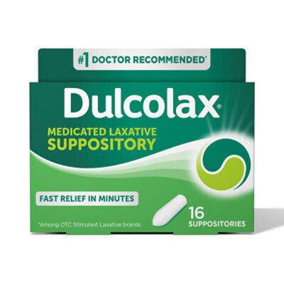 Dulcolax Suppositories 16 ct product package