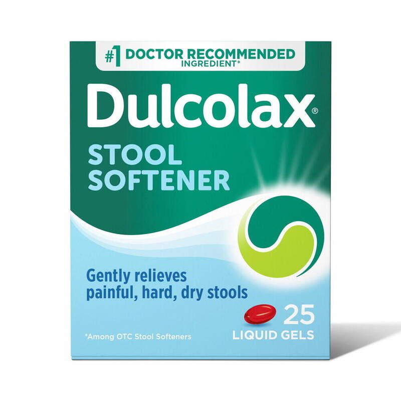 Dulcolax Stool Softeners 25 ct product package