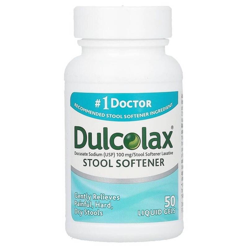 Dulcolax Stool Softeners 50 ct product package