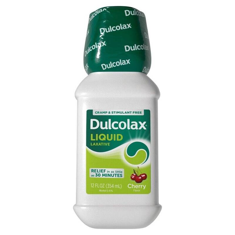 Dulcolax Liquid Laxative Cherry 12 fl oz product package