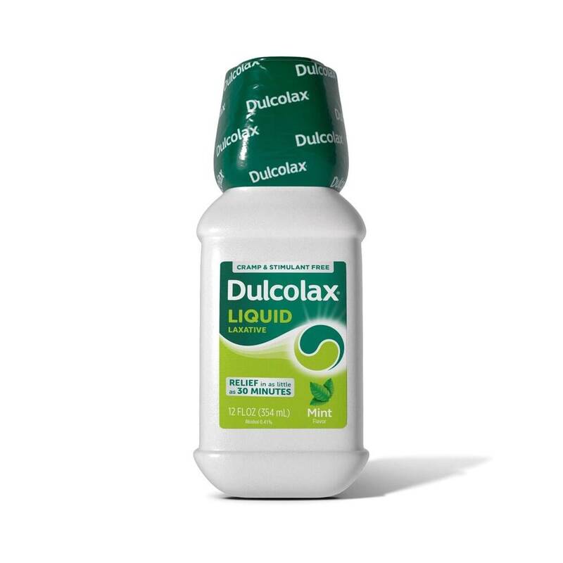 Dulcolax Liquid Laxative Mint 12 fl oz product package