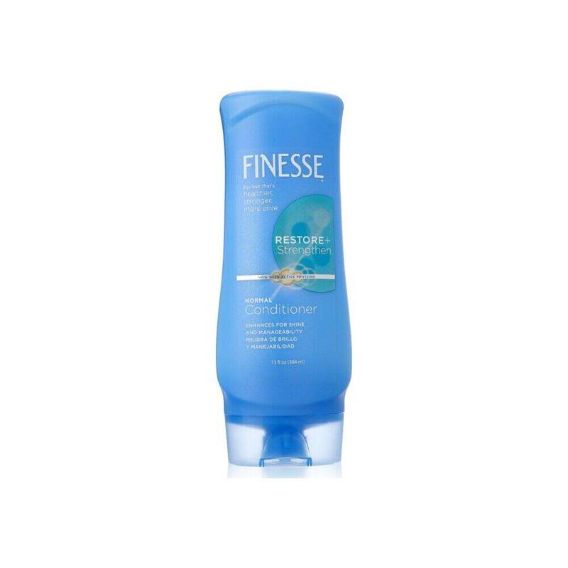 Finesse Restore + Strengthen Normal Conditioner 13oz product package