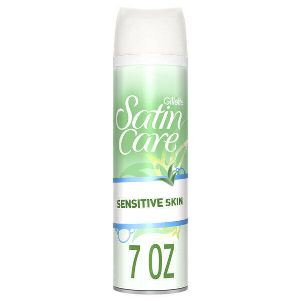 Gillette Venus Satin Care Sensitive Skin Shave Gel 7oz product package