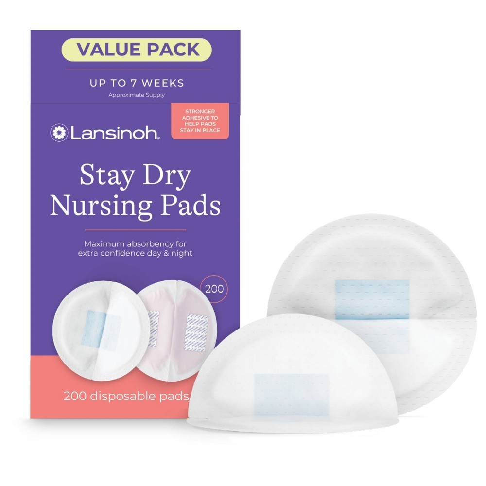 Lansinoh Disposable Nursing Pads 200ct 200ct product package