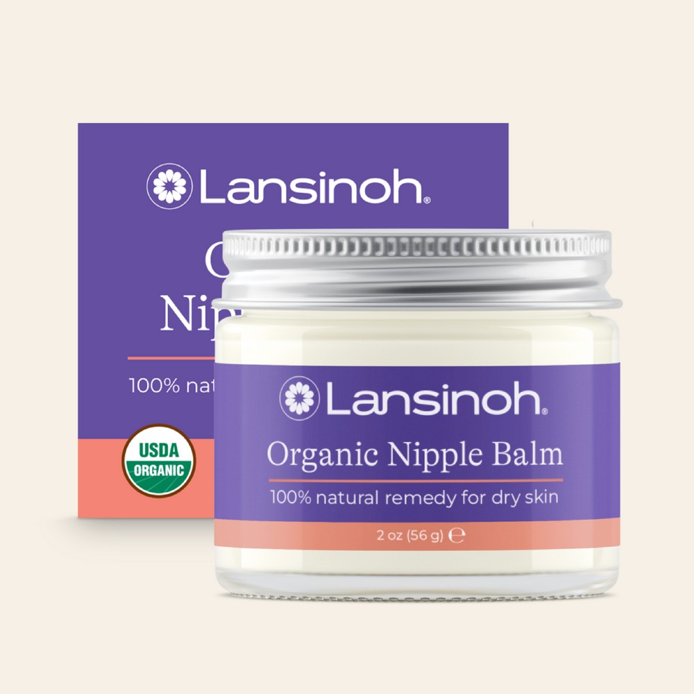 Lansinoh Organic Nipple Balm product package