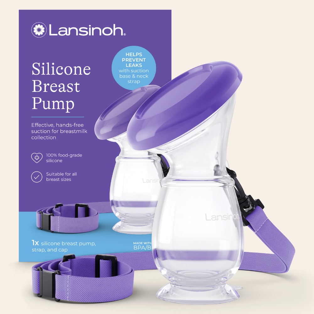 Lansinoh Silicone Breast Pump product package