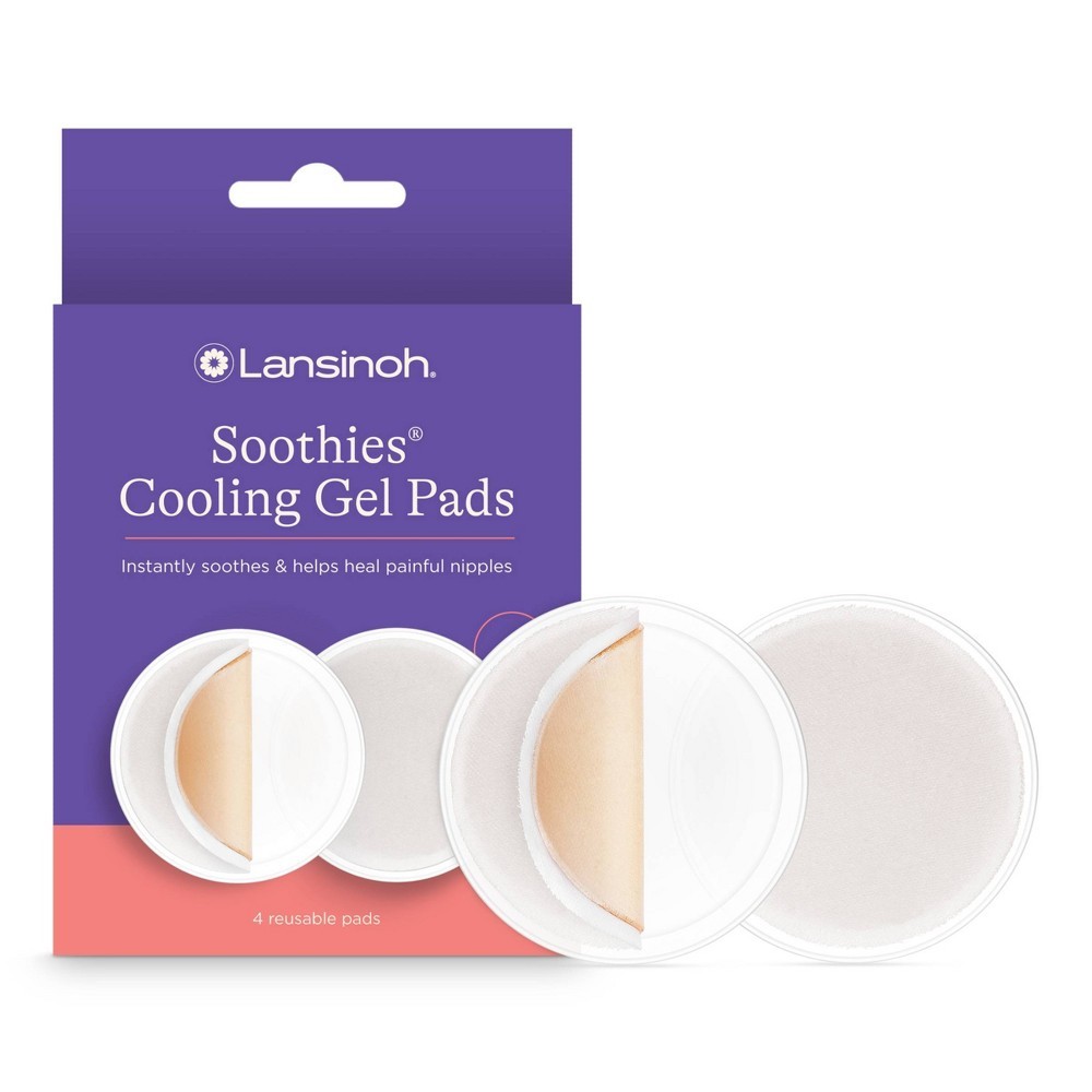 Lansinoh Soothies Retail 4ct (w/hang tab) 4ct product package