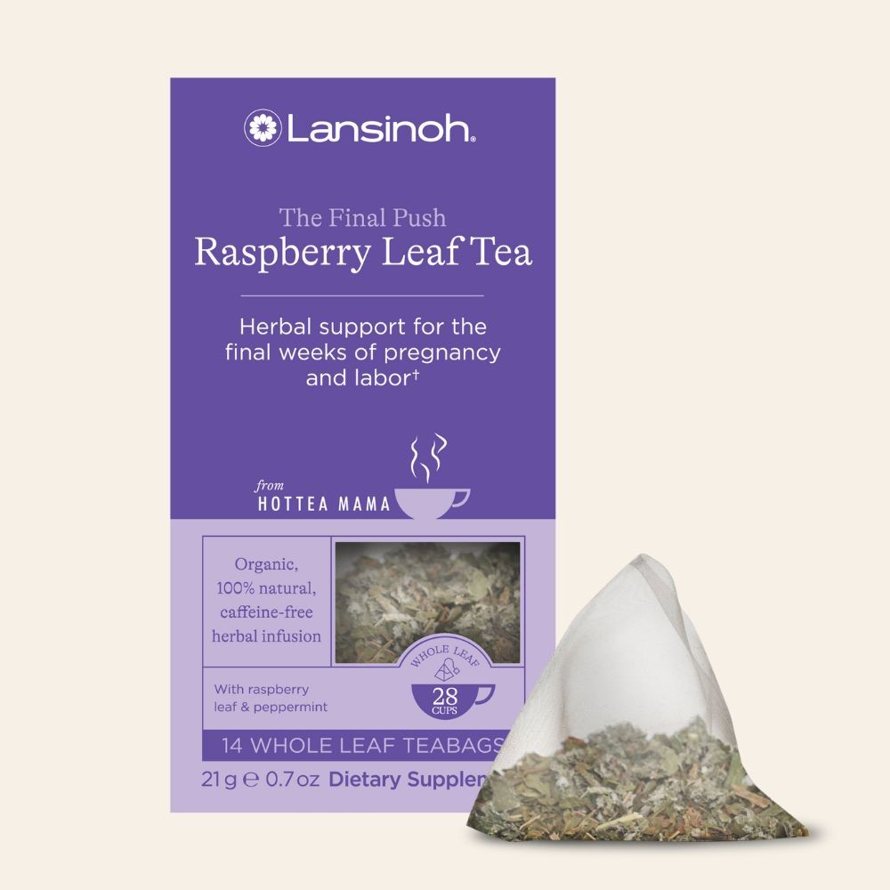 Lansinoh HotTea Mama Final Push product package