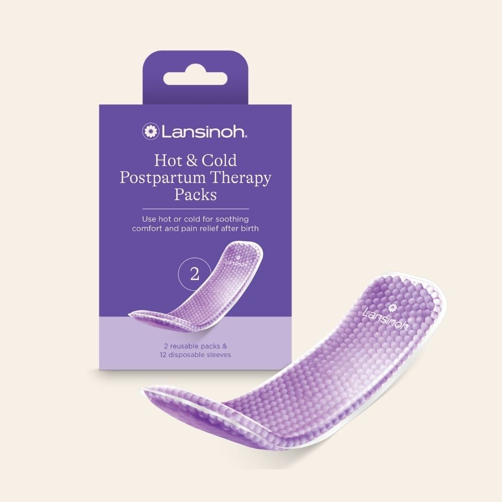 Lansinoh Hot & Cold Postpartum Therapy Packs product package