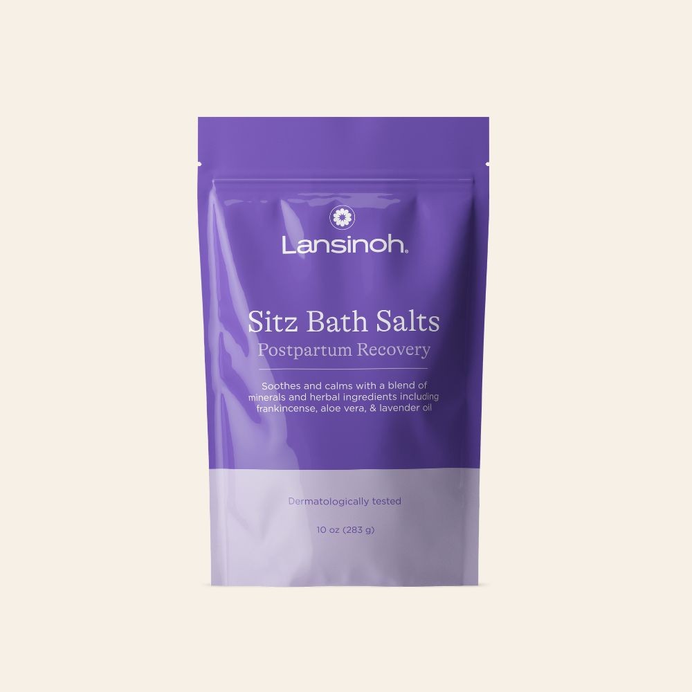 Lansinoh Sitz Bath Salts product package