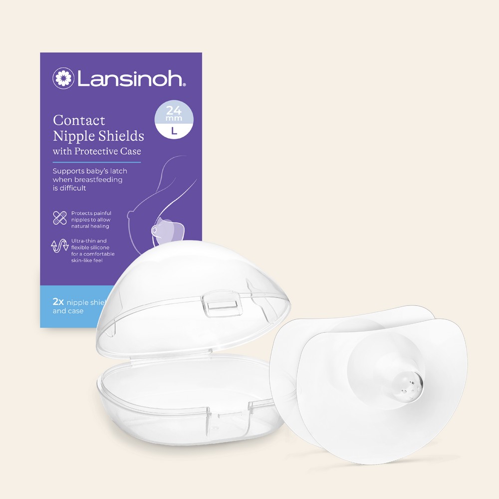 Lansinoh Nipple Shield 24mm 24mm product package