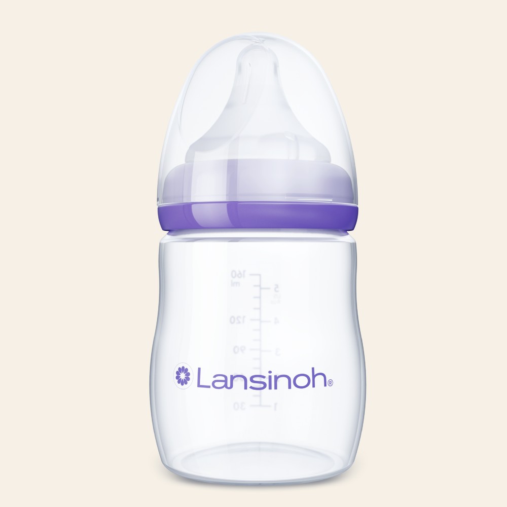 Lansinoh Feeding and Storage Bottle 5oz with Nipple and Lid 1pk 5oz · 1pk product package