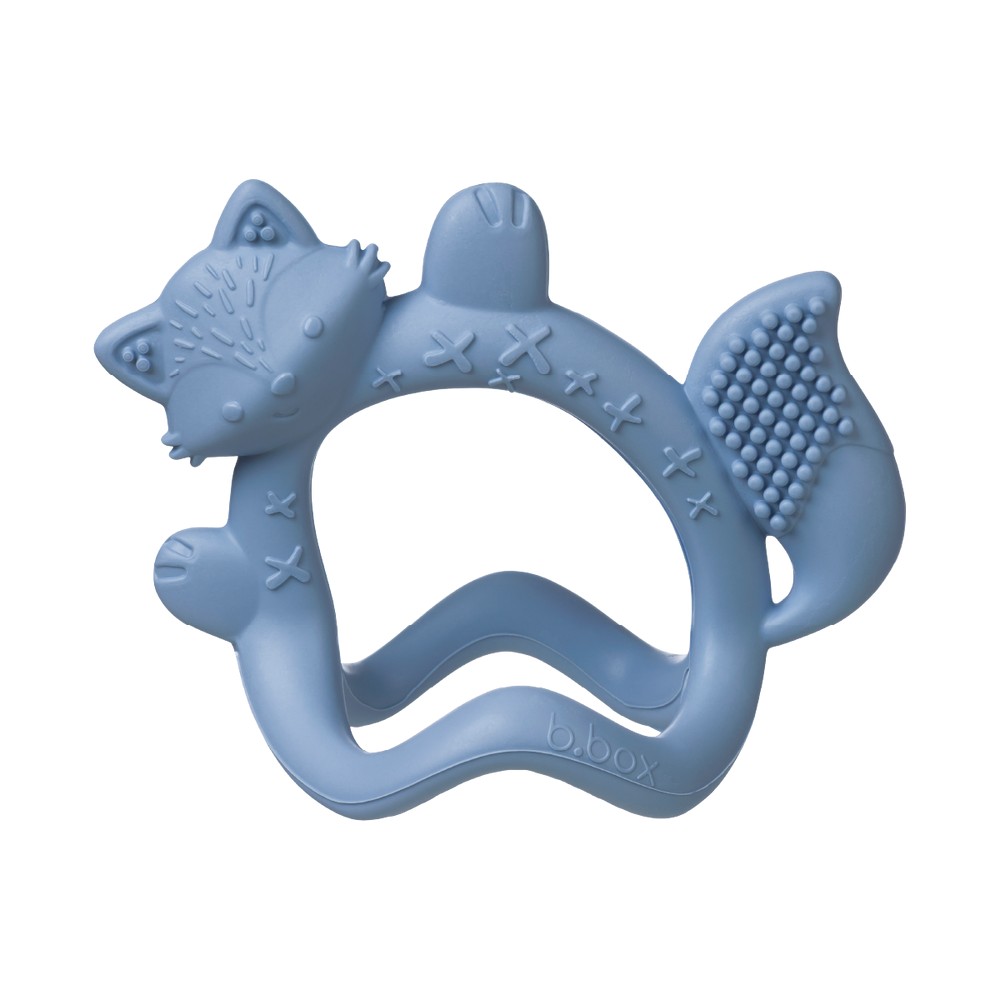 Lansinoh b.box Wrist Teether Lullaby Blue product package