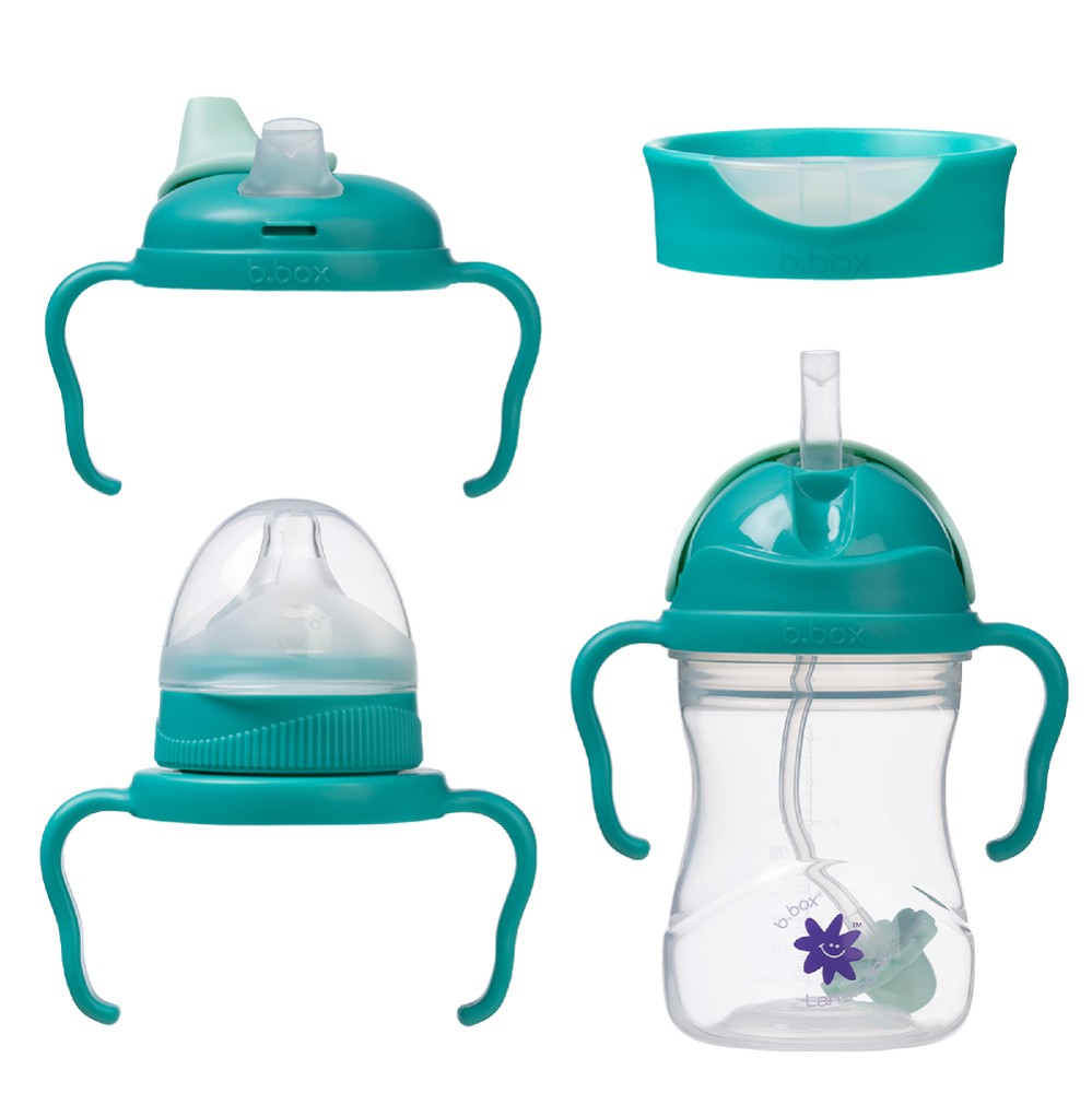 Lansinoh b.box Time to Sip Starter Set Tropical Sea product package