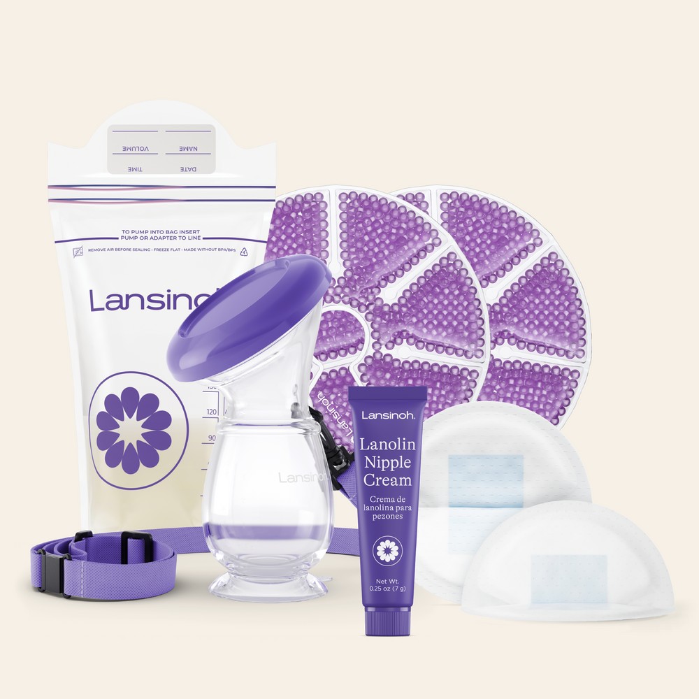 Lansinoh Breastfeeding Essentials product package