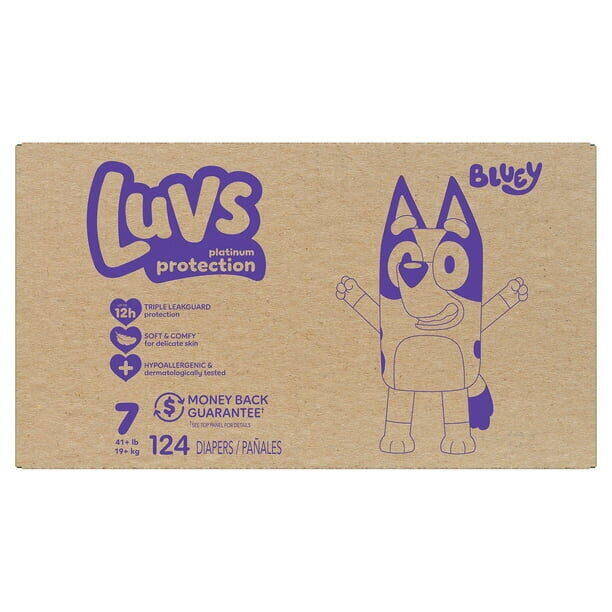 Luvs S7 ECON 1/124 124 ct product package