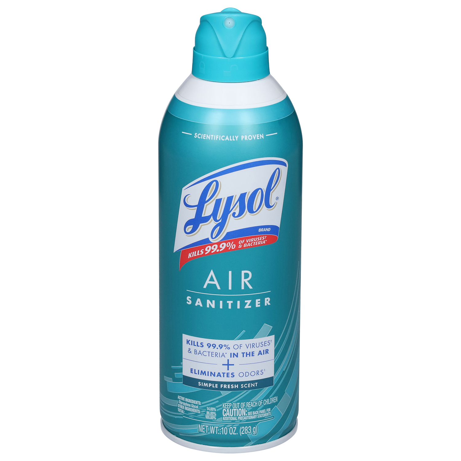Lysol Air Sanitizer — Simple Fresh 10 oz (283 g) product package