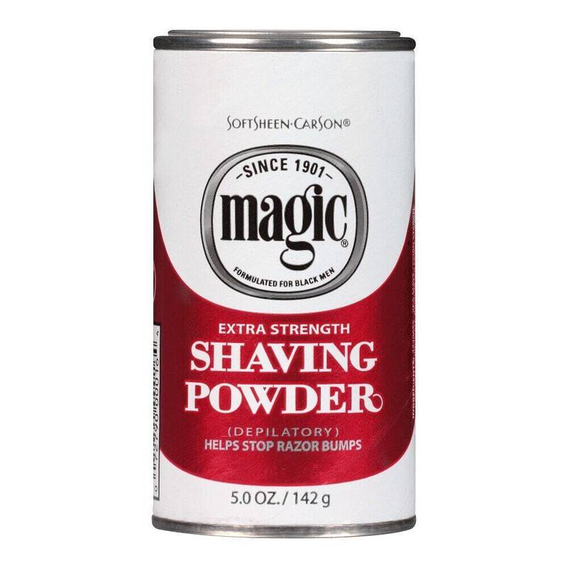 Magic Shave Razorless Shaving Powder — Extra Strength 5oz product package