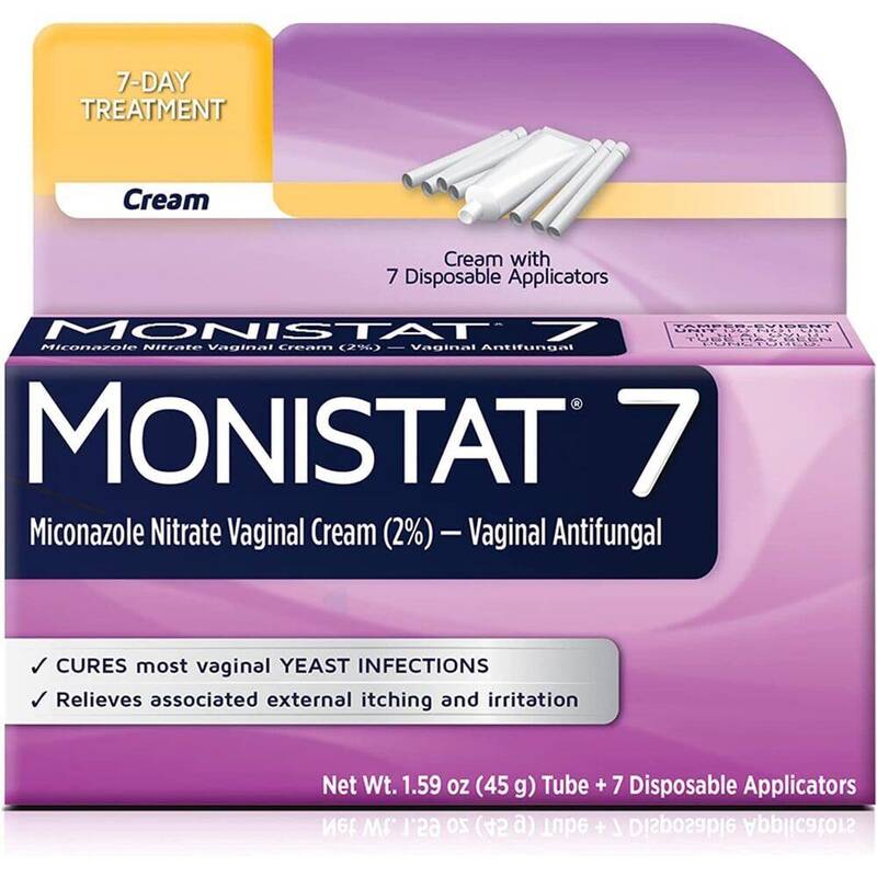 Monistat 7-Day Treatment Cream — 7 Disposable Applicators 7ct product package
