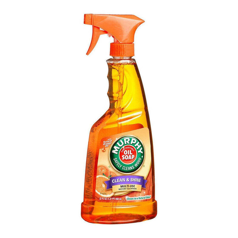 Murphy Oil Soap Clean & Shine Multi-Use Wood Cleaner — Natural Orange Oil 22 fl oz (650 mL) product package