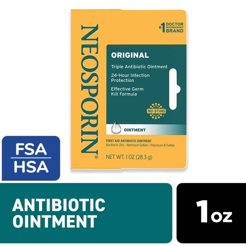 Neosporin Original Triple Antibiotic Ointment 1oz product package