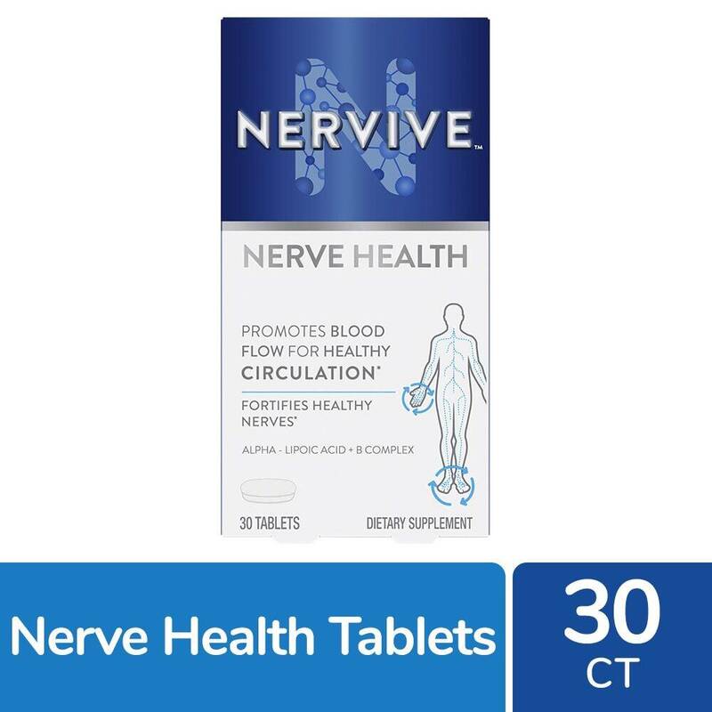 Nervive Nerve Health Tablets 30ct product package
