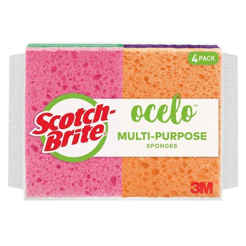 Scotch-Brite ocelo Multi-Purpose Sponges 4pk product package