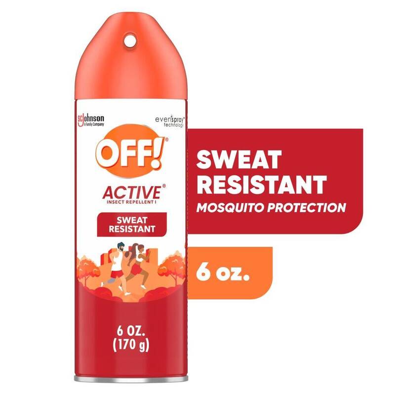 OFF! Active Sweat Resistant Insect Repellent 6oz product package