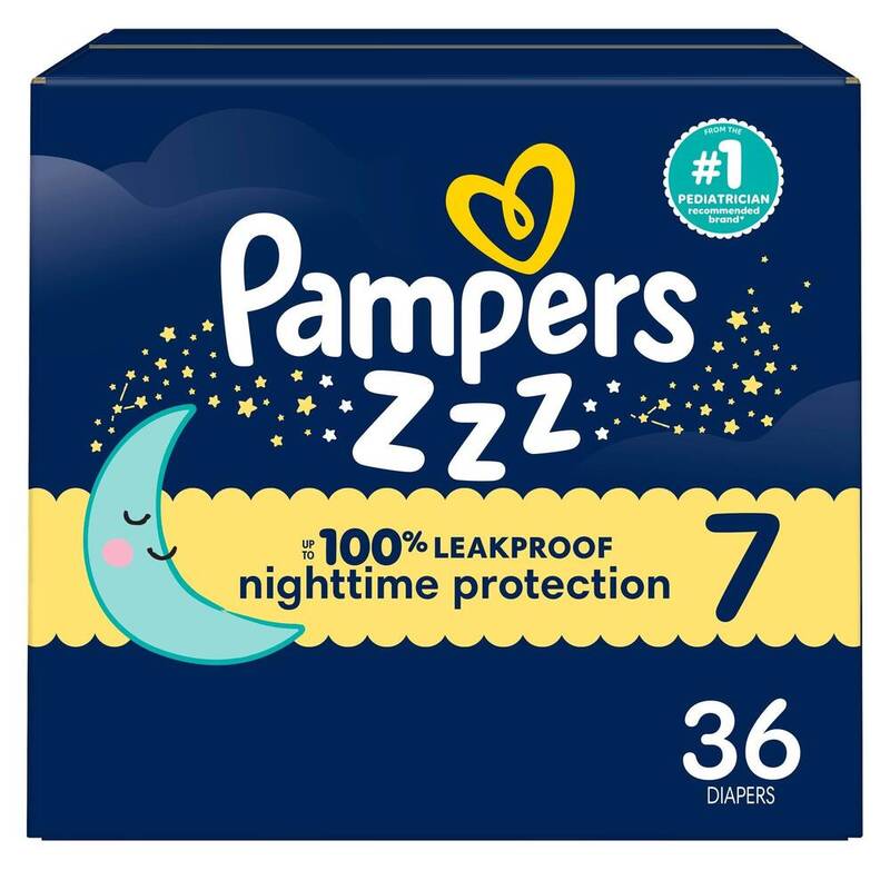 Pampers Zzz S7 SUPER 1/36 36 ct product package