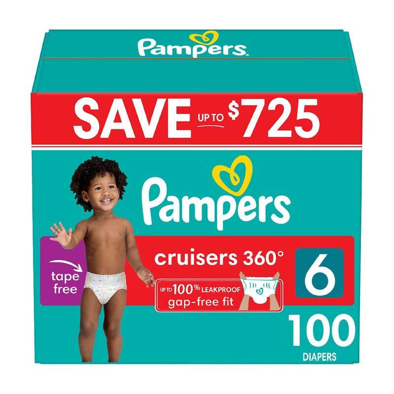 Pampers Cruis 360 S6 SEP 1/100 100 ct product package