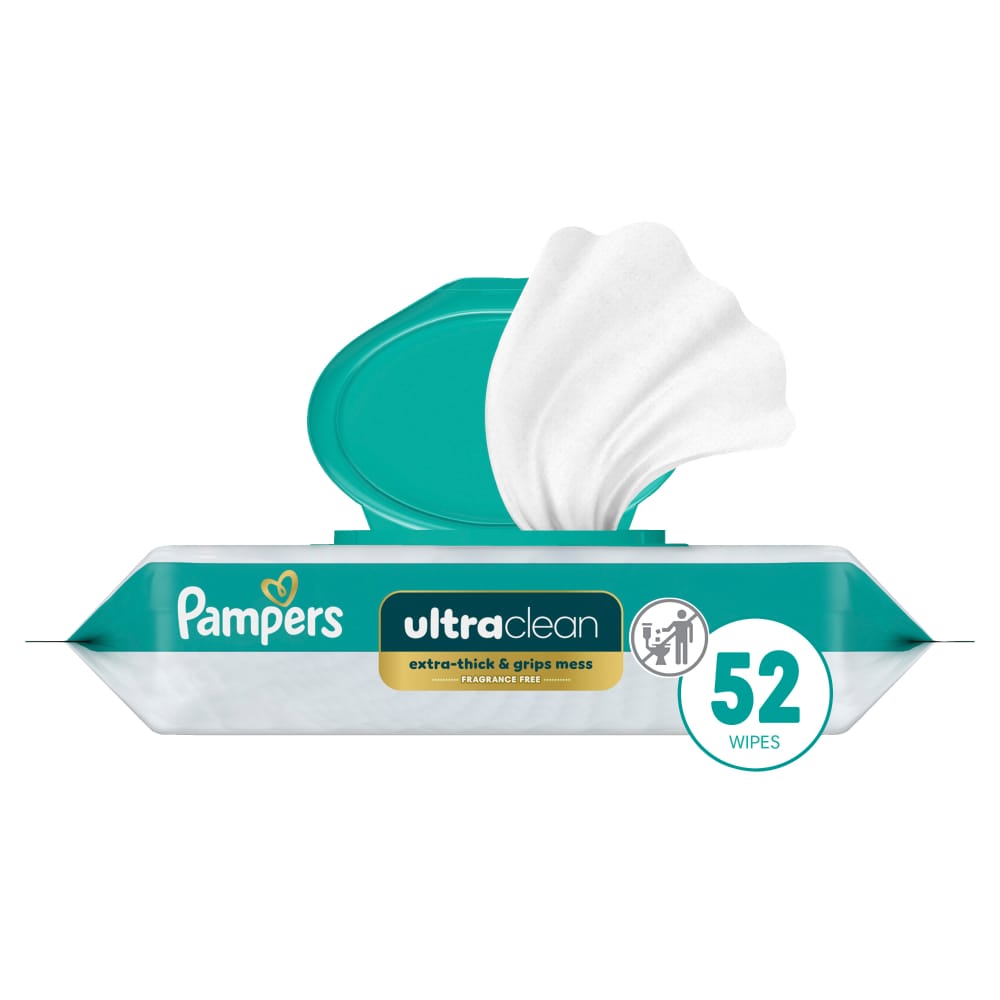 Pampers BW Ultra Clean 1X 52ctFIT 8/52 52 ct product package