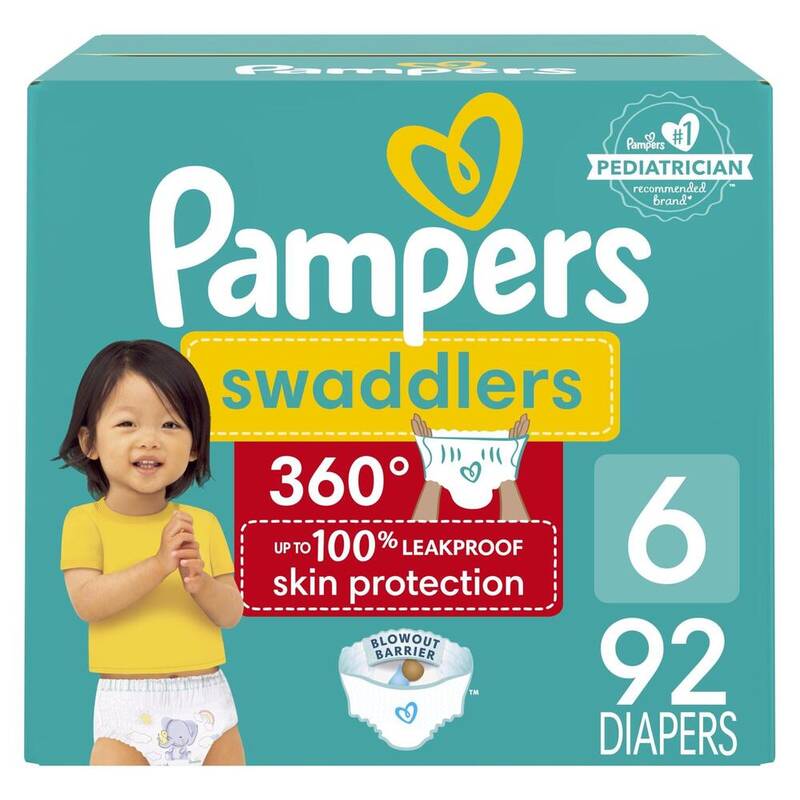 Pampers Swad 360 S6 OMS 1/92 92 ct product package