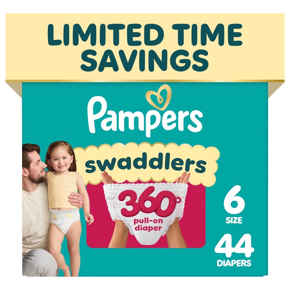 Pampers Swad 360 S6 SUPER 1/44 44 ct product package