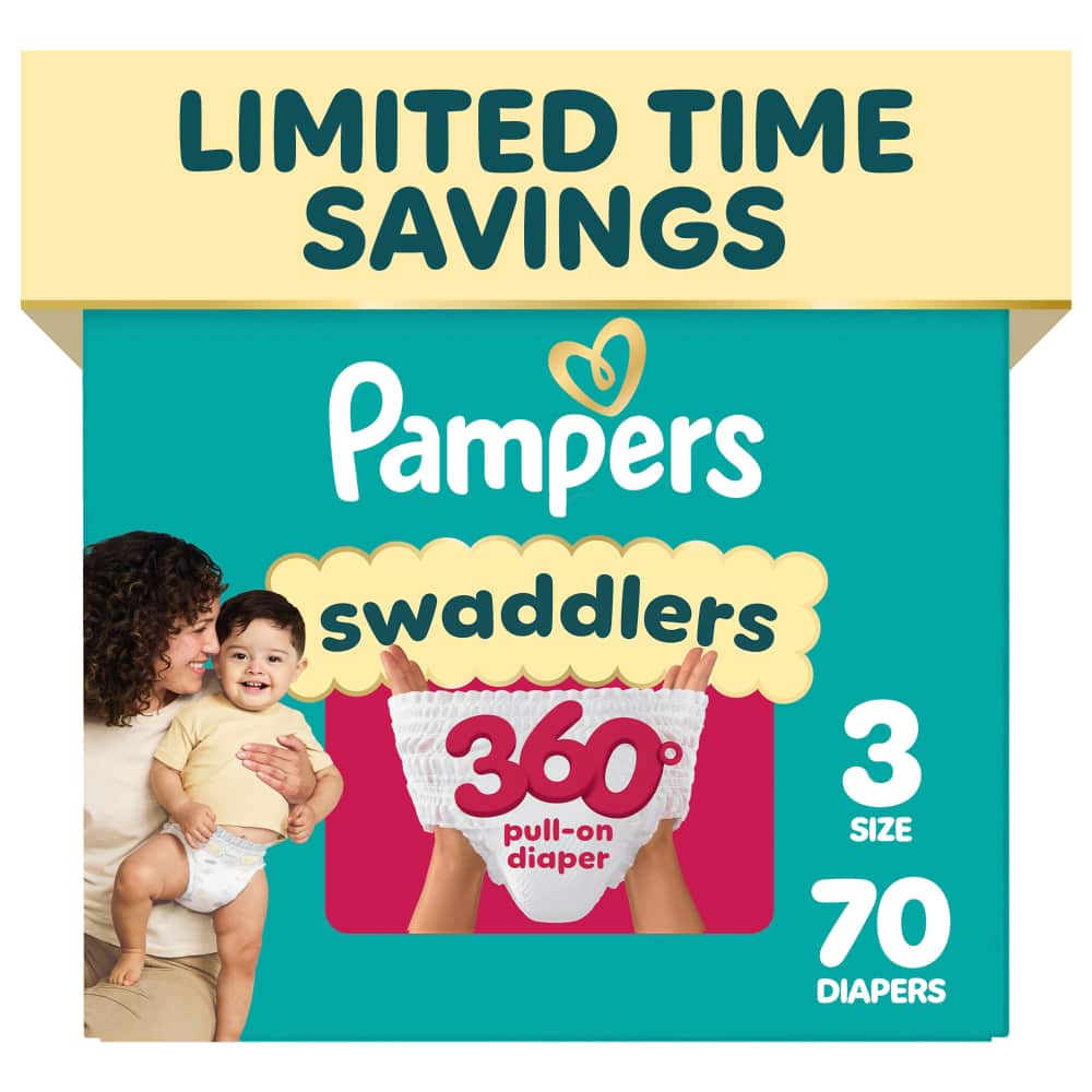 Pampers Swad 360 S3 SUPER 1/70 70 ct product package