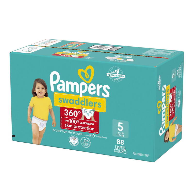 Pampers Swad 360 S5 HUGE 1/88 88 ct product package