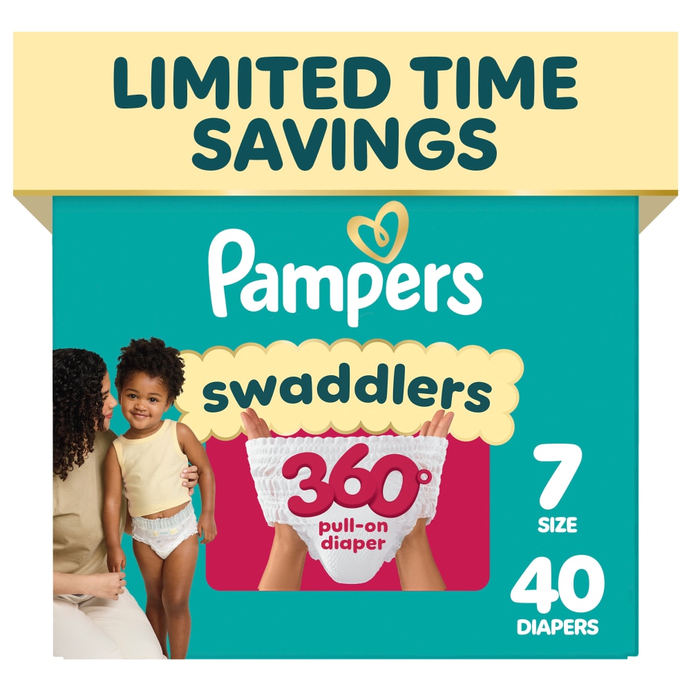 Pampers Swad 360 S7 SUPER 1/40 40 ct product package