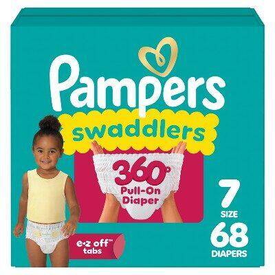 Pampers Swad 360 S7 ENORMOUS 1/68 68 ct product package