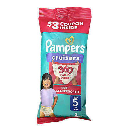 Pampers Cruis 360 S5 Trial 20/3 3 ct product package