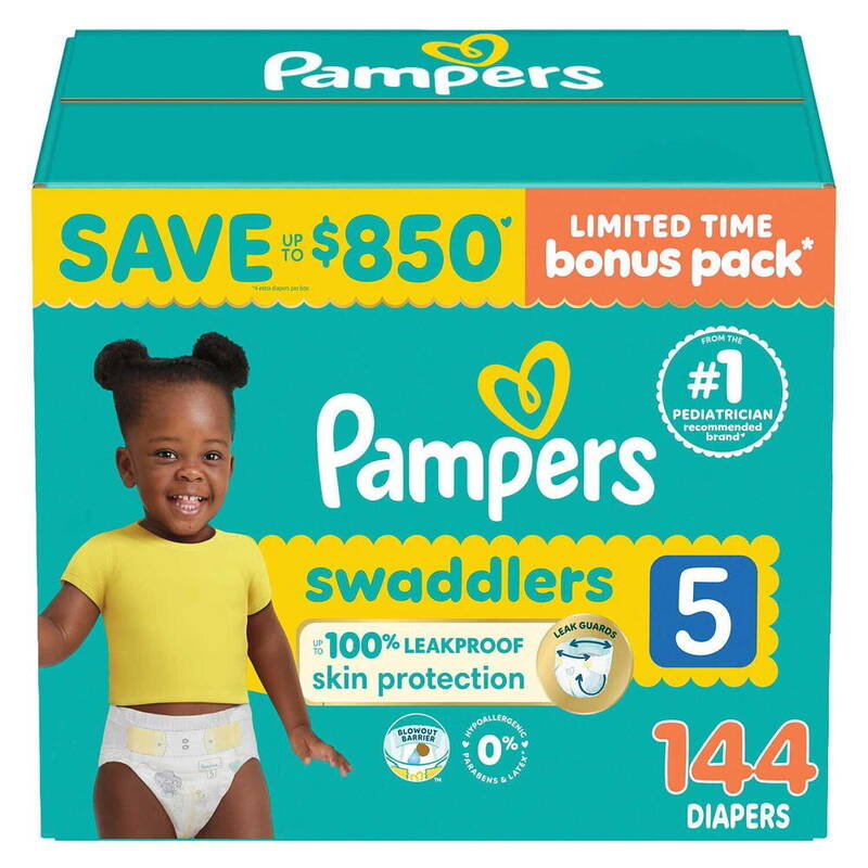 Pampers SWAD S5 MASSIVE 1/144 144 ct product package