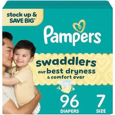 Pampers SWAD S7 MASSIVE 1/96 96 ct product package