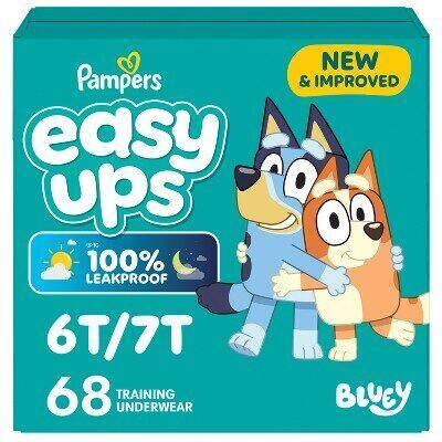 Pampers EASYUP 6T7T Enormous BLUEY 1/68 68 ct product package