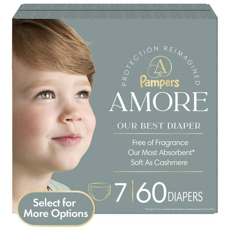Pampers Amore S7 Large 1/60 60 ct product package