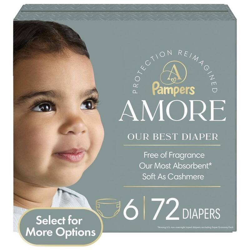 Pampers Amore S6 Large 1/72 72 ct product package