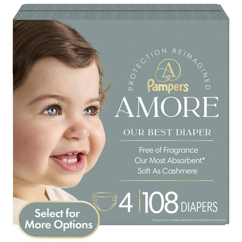 Pampers Amore S4 Large 1/108 108 ct product package